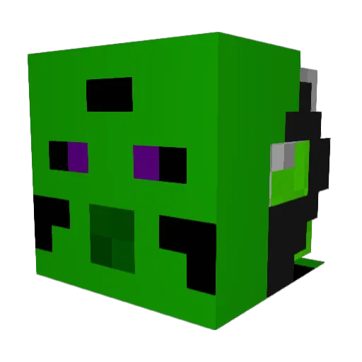 jsantiago213 Minecraft avatar head, 3D render