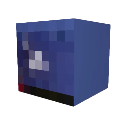 jsaz13 Minecraft avatar head, 3D render