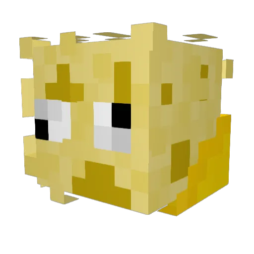 jscheezey Minecraft avatar head, 3D render