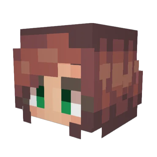 jseh Minecraft avatar head, 3D render