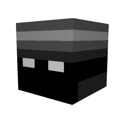 jsh0707 Minecraft avatar head, 3D render