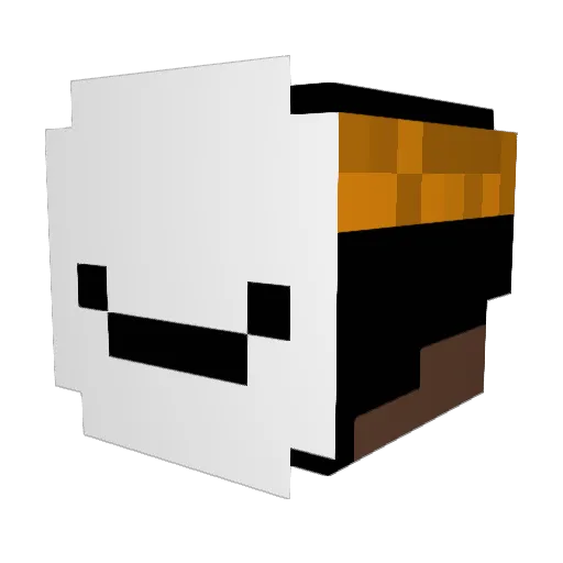 jshicks Minecraft avatar head, 3D render