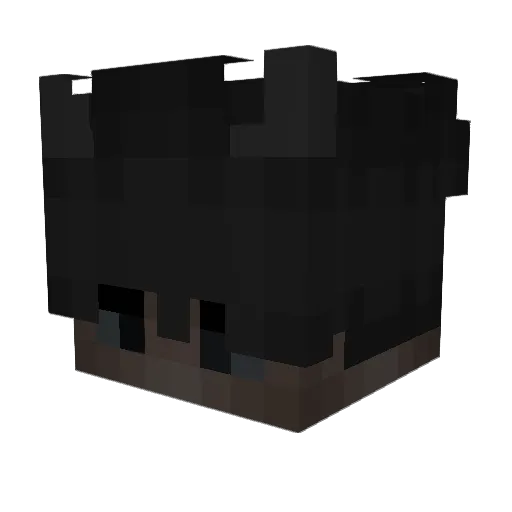 jskrehot Minecraft avatar head, 3D render
