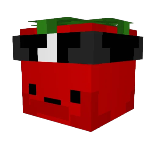 jsmine923 Minecraft avatar head, 3D render