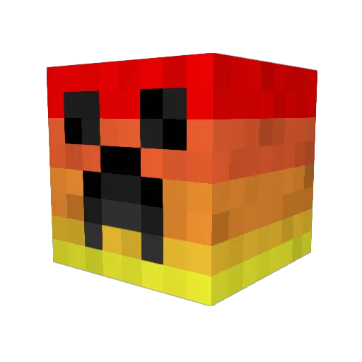 jspawlik Minecraft avatar head, 3D render