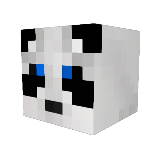 jspin1213 Minecraft avatar head, 3D render