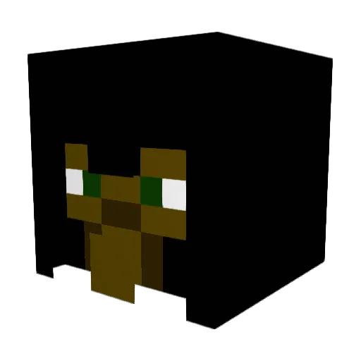 jspy66 Minecraft avatar head, 3D render