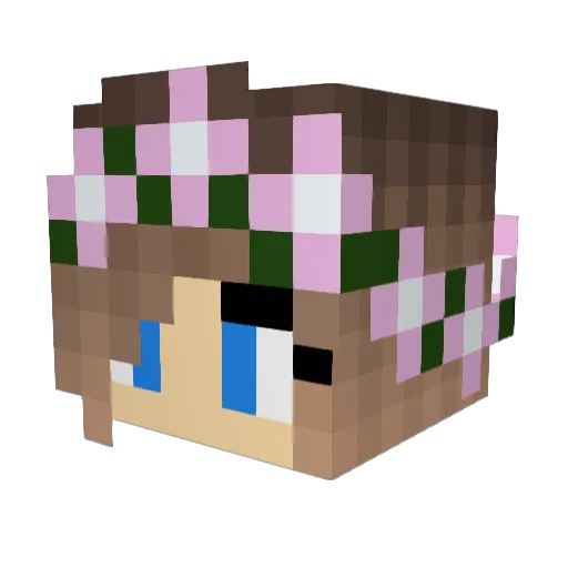 jstewww32 Minecraft avatar head, 3D render