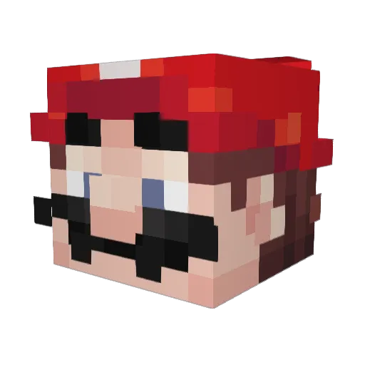 jstnLAZE Minecraft avatar head, 3D render