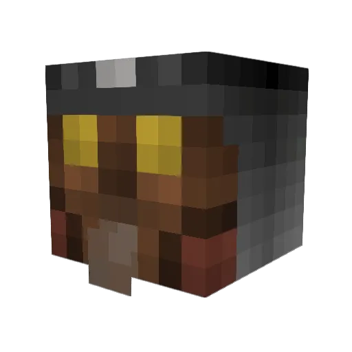 jstr123 Minecraft avatar head, 3D render