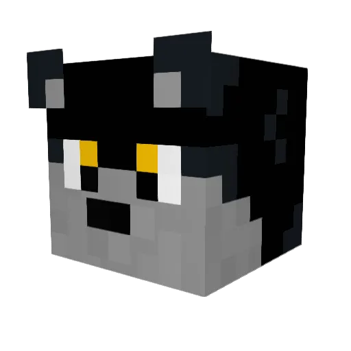 jstro Minecraft avatar head, 3D render