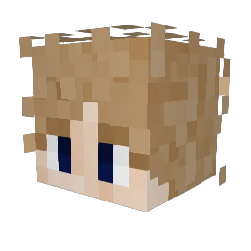 jswinters98 Minecraft avatar head, 3D render