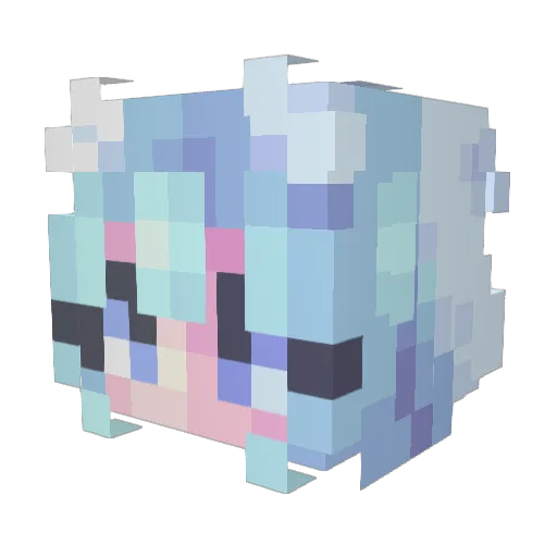 jswnyx Minecraft avatar head, 3D render