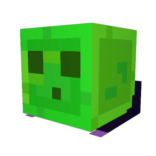 jsylte Minecraft avatar head, 3D render