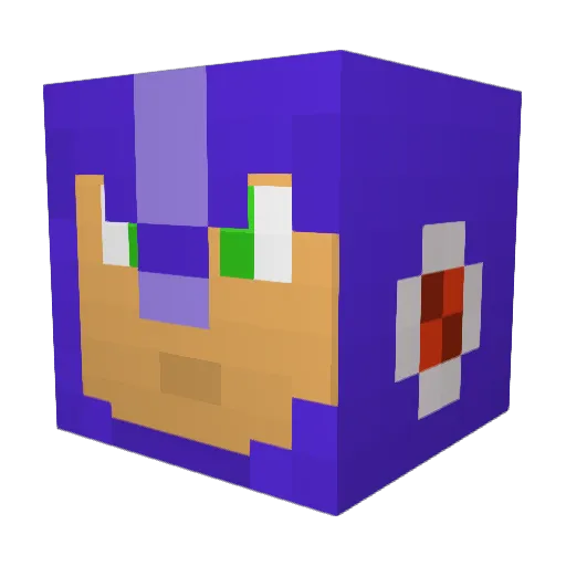 jtang50 Minecraft avatar head, 3D render