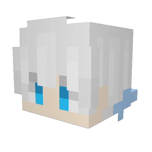 jtc0425 Minecraft avatar head, 3D render