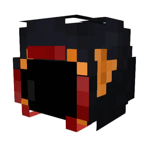 jtedecrisswill Minecraft avatar head, 3D render