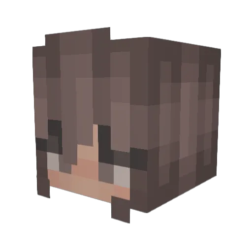 jthom11 Minecraft avatar head, 3D render