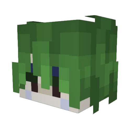 jthopkins11 Minecraft avatar head, 3D render