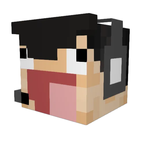 jtlilkill Minecraft avatar head, 3D render