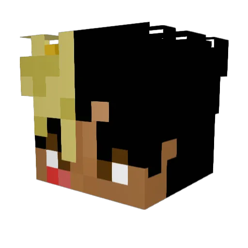 jtnigh_ Minecraft avatar head, 3D render