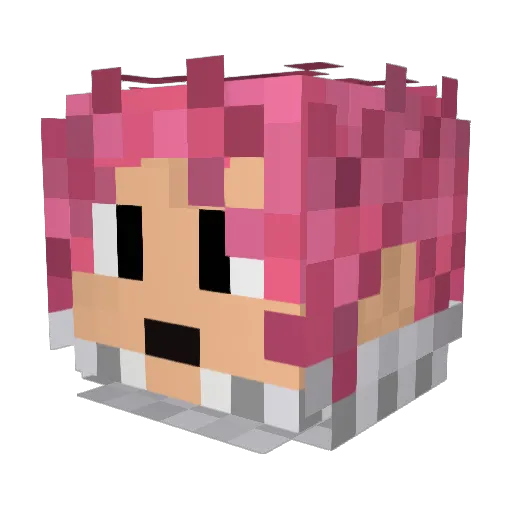 jtprowant Minecraft avatar head, 3D render