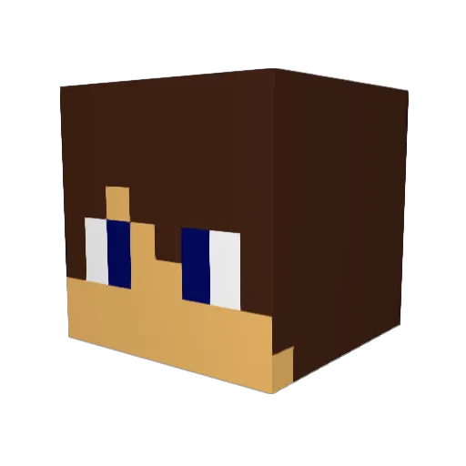 jtramirez94 Minecraft avatar head, 3D render