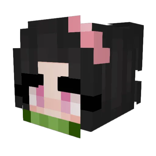 jts1101 Minecraft avatar head, 3D render