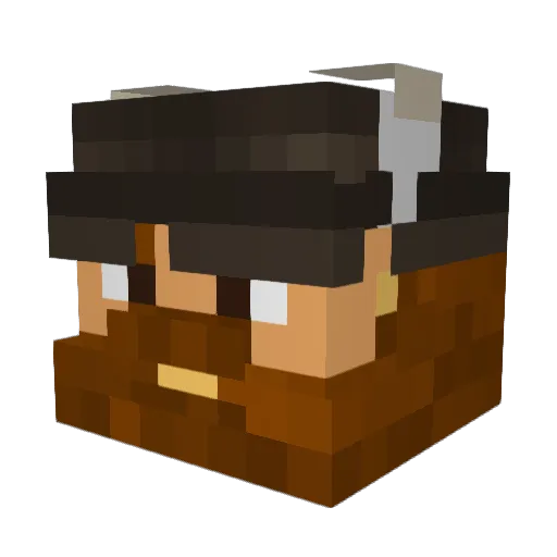jtsully97 Minecraft avatar head, 3D render