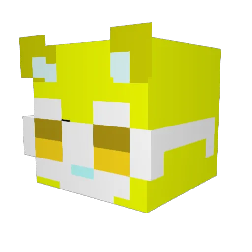 jtwjdtajdtsajdta Minecraft avatar head, 3D render
