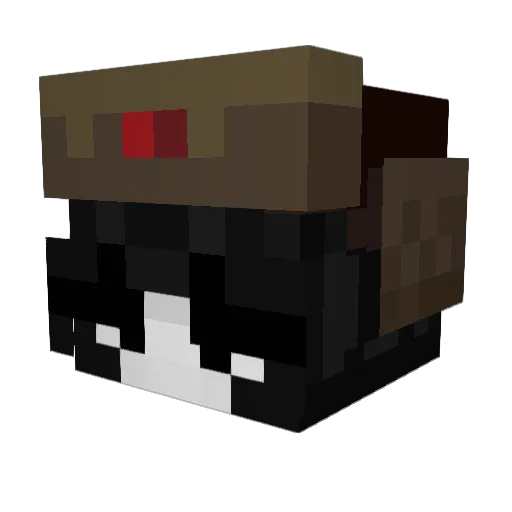 ju1cc3 Minecraft avatar head, 3D render