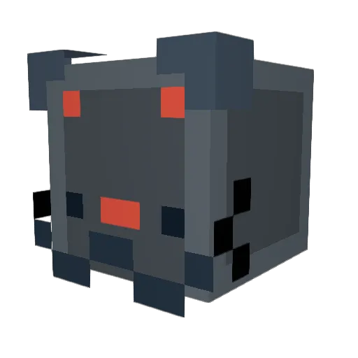 juan_X02 Minecraft avatar head, 3D render