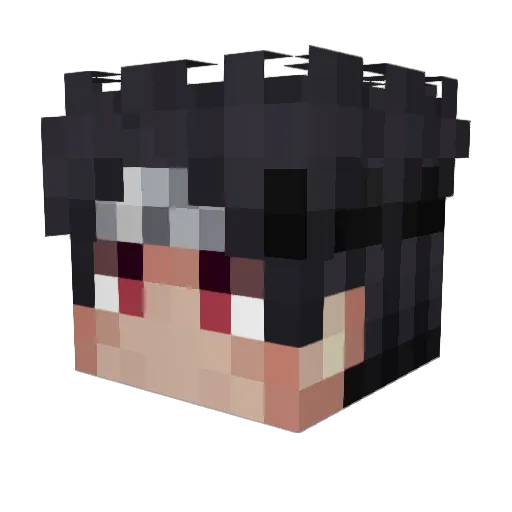 juanca03 Minecraft avatar head, 3D render