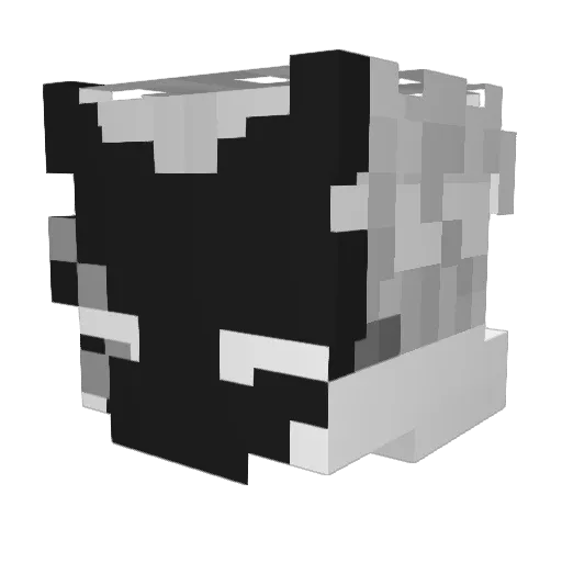 juanchocraft2002 Minecraft avatar head, 3D render