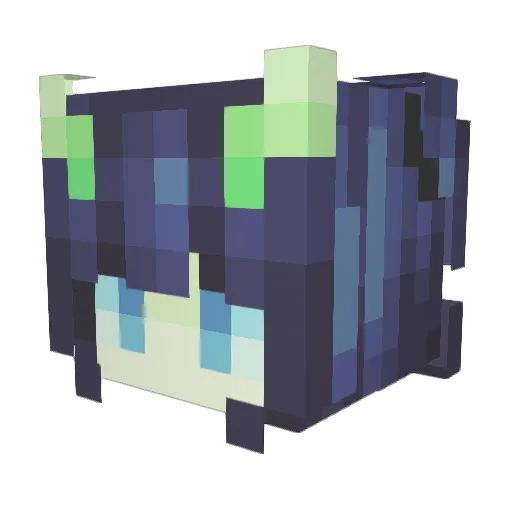 juanhake10 Minecraft avatar head, 3D render