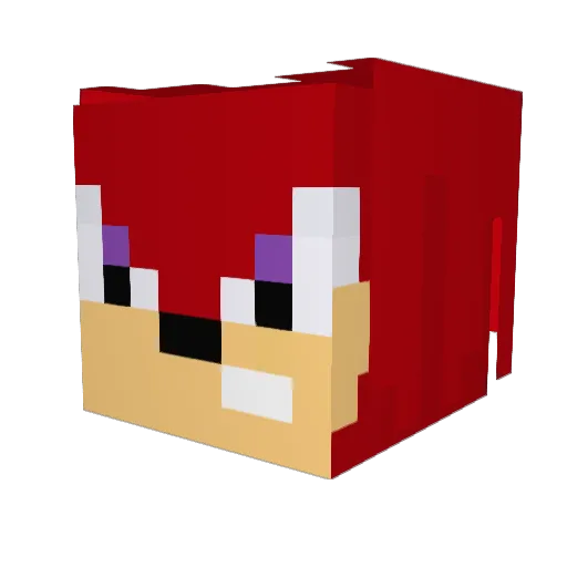 juanitokills Minecraft avatar head, 3D render