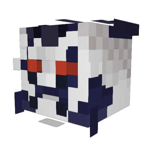 juanlopa Minecraft avatar head, 3D render