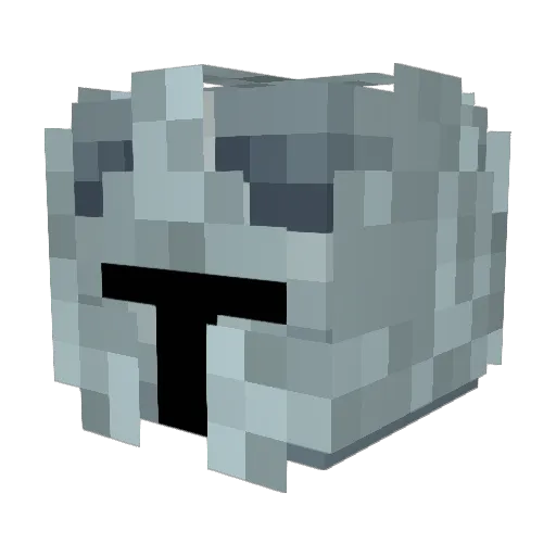 juanmocampo Minecraft avatar head, 3D render