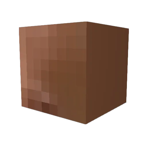 juanrekts Minecraft avatar head, 3D render