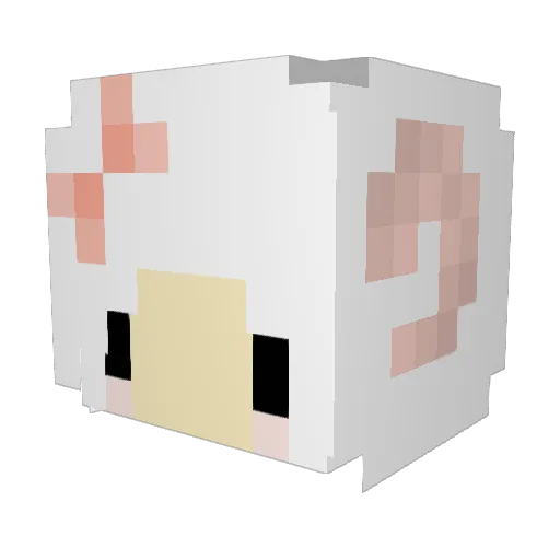 jubbalicious Minecraft avatar head, 3D render