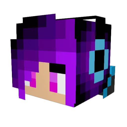 jubug12365 Minecraft avatar head, 3D render