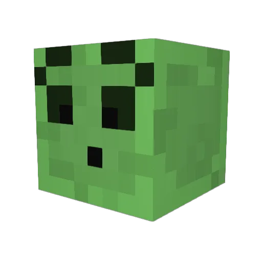 juchemz Minecraft avatar head, 3D render