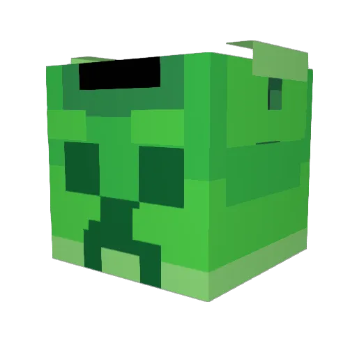 jud4s42 Minecraft avatar head, 3D render