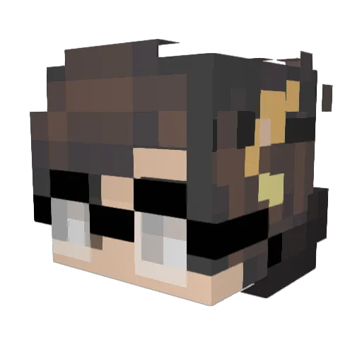 judahsmrl Minecraft avatar head, 3D render