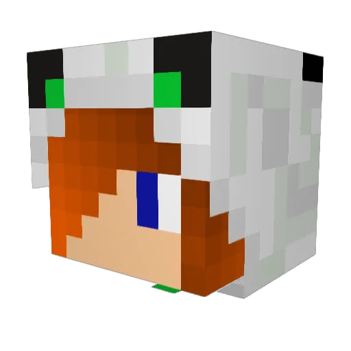 judas964 Minecraft avatar head, 3D render