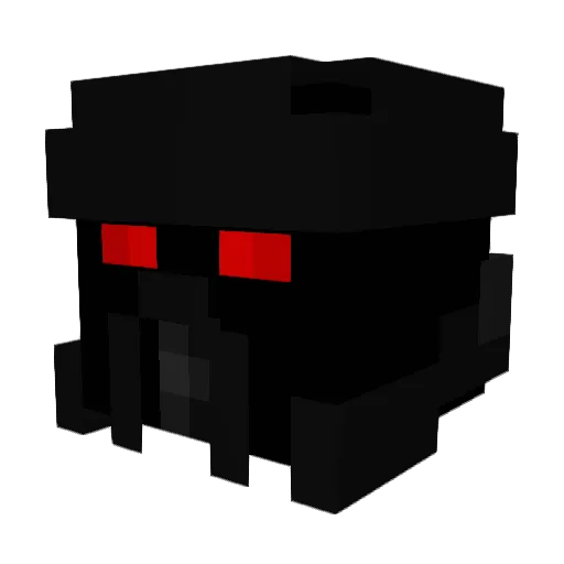 judedav Minecraft avatar head, 3D render