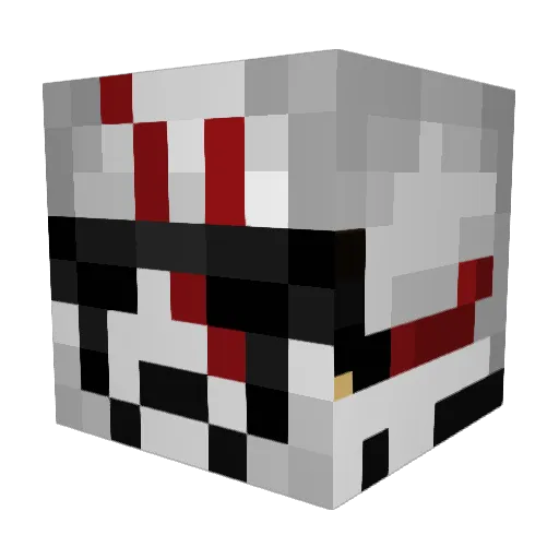 judeo9 Minecraft avatar head, 3D render
