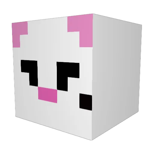 judeypatooooti Minecraft avatar head, 3D render
