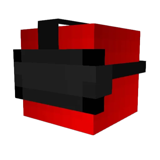 judgebog Minecraft avatar head, 3D render