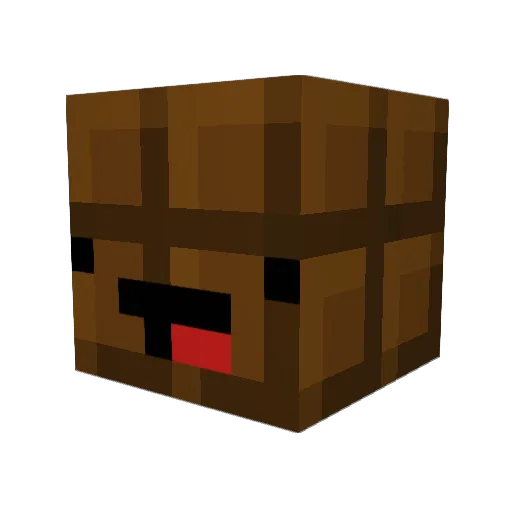 jugenaut Minecraft avatar head, 3D render